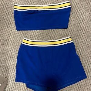 Blue/Yellow Two Piece Set